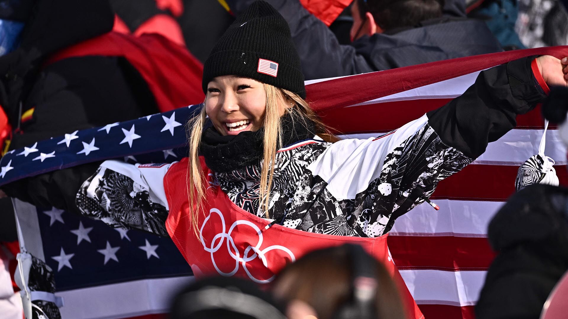Chloe Kim at the 2022 Winter Olympics